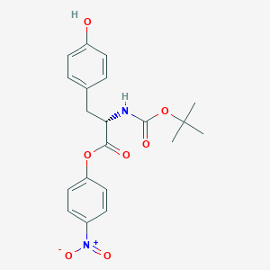 molecular formula C20H22N2O7 B558038 Boc-酪氨酸-邻硝基苯甲酸酯 CAS No. 20866-55-1