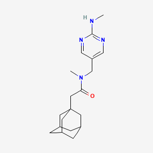 2-(1-adamantyl)-N-methyl-N-{[2-(methylamino)-5-pyrimidinyl]methyl}acetamide