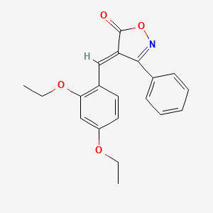 4-(2,4-diethoxybenzylidene)-3-phenyl-5(4H)-isoxazolone