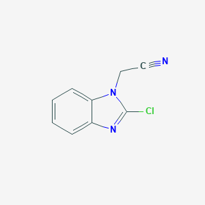2-(2-Chloro-1H-benzo[d]imidazol-1-yl)acetonitrile