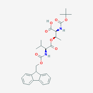 molecular formula C29H36N2O8 B558050 Boc-苏氨酸(Fmoc-缬氨酸)-OH CAS No. 887707-95-1