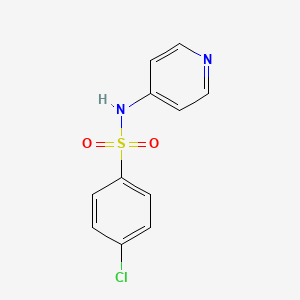 4-chloro-N-4-pyridinylbenzenesulfonamide