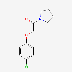 1-[(4-chlorophenoxy)acetyl]pyrrolidine