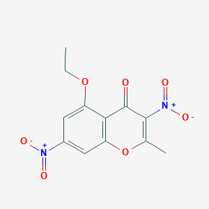 5-ethoxy-2-methyl-3,7-dinitro-4H-chromen-4-one