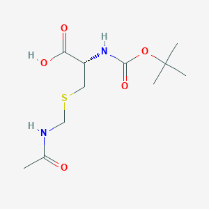 molecular formula C11H20N2O5S B558084 BOC-D-CYS(ACM)-OH CAS No. 138775-00-5