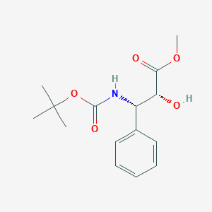 B558088 Methyl (2R,3S)-3-(tert-butoxycarbonylamino)-2-hydroxy-3-phenylpropionate CAS No. 124605-42-1