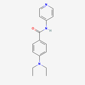 4-(diethylamino)-N-4-pyridinylbenzamide