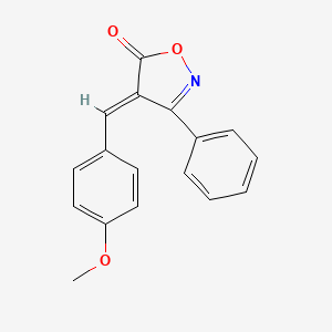 4-(4-methoxybenzylidene)-3-phenyl-5(4H)-isoxazolone