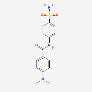 N-[4-(aminosulfonyl)phenyl]-4-(dimethylamino)benzamide