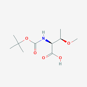 molecular formula C10H19NO5 B558113 Boc-O-甲基-L-苏氨酸 CAS No. 48068-25-3