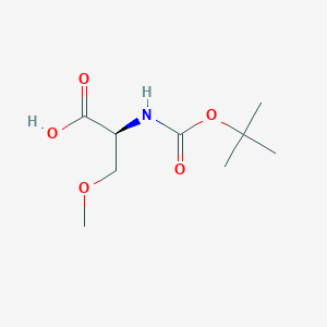 molecular formula C9H17NO5 B558114 Boc-O-Methyl-L-Serine CAS No. 51293-47-1