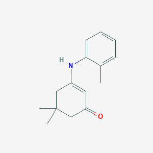 5,5-dimethyl-3-[(2-methylphenyl)amino]-2-cyclohexen-1-one