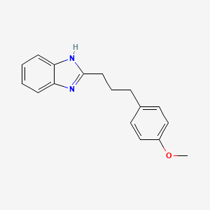 2-[3-(4-methoxyphenyl)propyl]-1H-benzimidazole