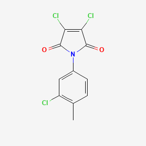 3,4-dichloro-1-(3-chloro-4-methylphenyl)-1H-pyrrole-2,5-dione