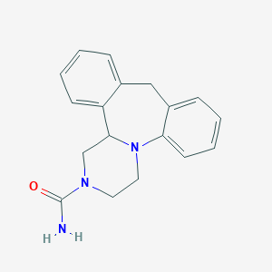 molecular formula C18H19N3O B055813 2-N-Carboxamidonormianserin CAS No. 119200-45-2