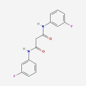 N,N'-bis(3-fluorophenyl)malonamide