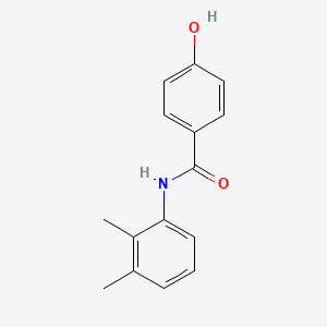 molecular formula C15H15NO2 B5581450 N-(2,3-二甲苯基)-4-羟基苯甲酰胺 