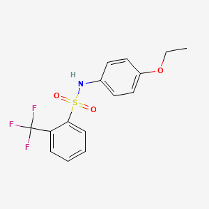 N-(4-ethoxyphenyl)-2-(trifluoromethyl)benzenesulfonamide