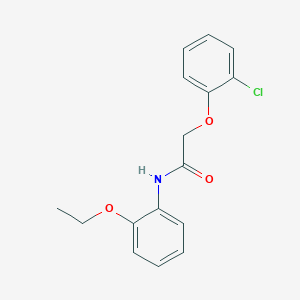 2-(2-chlorophenoxy)-N-(2-ethoxyphenyl)acetamide