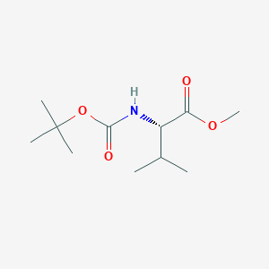 molecular formula C12H25NO3 B558183 (S)-甲基 2-((叔丁氧羰基)氨基)-3-甲基丁酸酯 CAS No. 58561-04-9