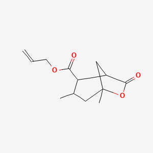 allyl 3,5-dimethyl-7-oxo-6-oxabicyclo[3.2.1]octane-2-carboxylate