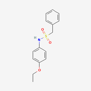 N-(4-ethoxyphenyl)-1-phenylmethanesulfonamide