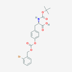 molecular formula C22H24BrNO7 B558195 Boc-Tyr(2-Br-Z)-OH CAS No. 47689-67-8