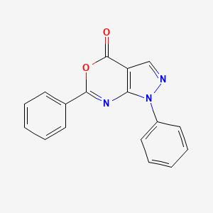 1,6-diphenylpyrazolo[3,4-d][1,3]oxazin-4(1H)-one