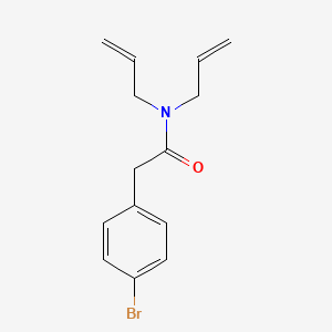 N,N-diallyl-2-(4-bromophenyl)acetamide