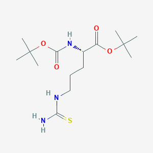 molecular formula C15H29N3O4S B558207 Boc-L-硫代瓜氨酸-otbu CAS No. 133565-49-8