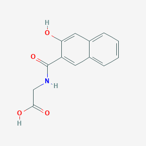 molecular formula C13H11NO4 B5582071 N-(3-hydroxy-2-naphthoyl)glycine CAS No. 613653-52-4