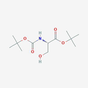 molecular formula C12H23NO5 B558211 Boc-丝氨酸-Otbu CAS No. 7738-22-9