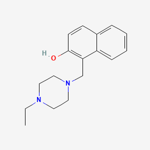 1-[(4-Ethylpiperazin-1-yl)methyl]naphthalen-2-ol