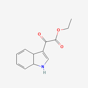 molecular formula C12H13NO3 B5582169 ethyl 3a,7a-dihydro-1H-indol-3-yl(oxo)acetate 