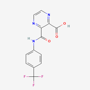 3-({[4-(trifluoromethyl)phenyl]amino}carbonyl)pyrazine-2-carboxylic acid