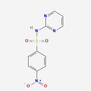 4-nitro-N-(pyrimidin-2-yl)benzenesulfonamide