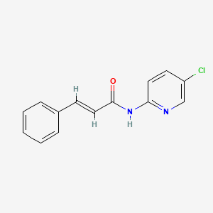 N-(5-chloro-2-pyridinyl)-3-phenylacrylamide