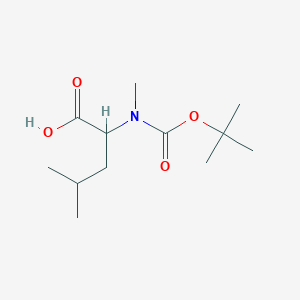 molecular formula C12H23NO4 B558271 Boc-N-甲基-L-亮氨酸 CAS No. 53363-89-6