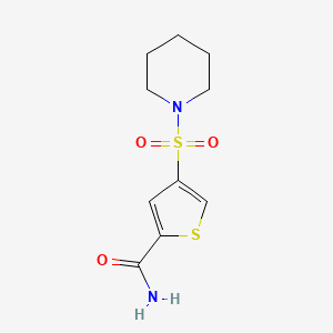 4-(1-piperidinylsulfonyl)-2-thiophenecarboxamide