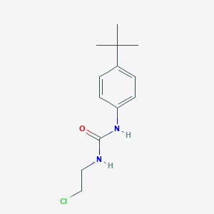 molecular formula C13H19ClN2O B055829 4-叔丁基-(3-(2-氯乙基)脲基)苯 CAS No. 118202-59-8