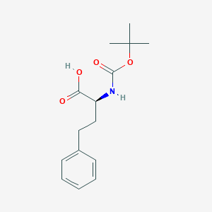 molecular formula C15H21NO4 B558298 Boc-L-homophenylalanine CAS No. 100564-78-1