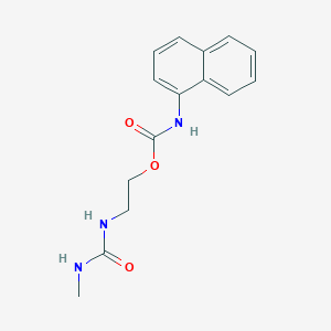 2-{[(methylamino)carbonyl]amino}ethyl 1-naphthylcarbamate