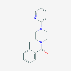 1-(2-methylbenzoyl)-4-(2-pyridinyl)piperazine