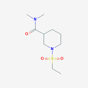 1-(ethylsulfonyl)-N,N-dimethyl-3-piperidinecarboxamide