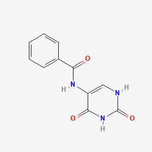 N-(2,4-dioxo-1,2,3,4-tetrahydro-5-pyrimidinyl)benzamide