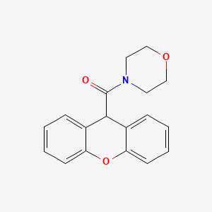 molecular formula C18H17NO3 B5583292 4-(9H-xanthen-9-ylcarbonyl)morpholine 