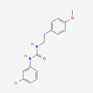 N-(3-chlorophenyl)-N'-[2-(4-methoxyphenyl)ethyl]urea