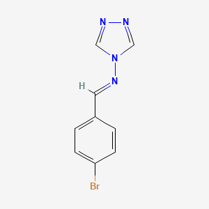 N-(4-bromobenzylidene)-4H-1,2,4-triazol-4-amine