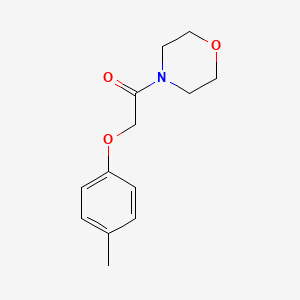 molecular formula C13H17NO3 B5583435 4-[(4-methylphenoxy)acetyl]morpholine CAS No. 2021-04-7