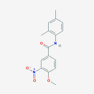 N-(2,4-dimethylphenyl)-4-methoxy-3-nitrobenzamide